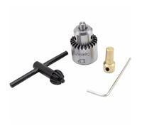Electric Drill Grinding Chuck Key JT0 0.3-4mm with 3.17mm Shaft 3 Jaws Adapter Kits Mandril Cartridge for Motor
