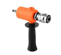 Electric Drill Hammer Adapter, Fast Change Converter Head, 0.24 x 5.91 Inches High Hardness Conversion Tool, Hammering, Efficient Adapter for Wood, Metal and Masonry Cutting Use