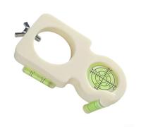 Electric Drill Leveling Assistant Circular for Level Drill Attachment Adjustable Handheld Guide Carpentry Tools White 113x65mm(Electric drill)