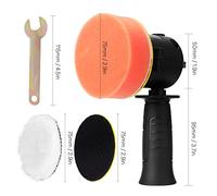 Electric Drill Modified Polisher Eccentric Shock Polishing Tool Accessories Multifunctional Polisher with Sponge Pad Wool Wheel for DIY