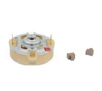 Electric Drill Motor Carbon Brush Holder with 4pcs Carbon Brushes for RS550 RS555 Power Tools - Replacement Parts Compatible with Electric Drill