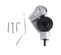 Electric Drill Refitting Plate Shears Attachment, Power Drill to Sheet Cutter Adapter Tool Kit, 7mm Ti Steel Disc for Thin Iron Sheets, with Wrench and Fixed Spring, Compatible wit