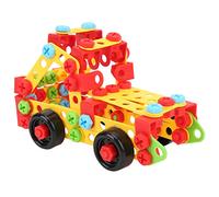 Electric Drill Screw Toy Set for Play and Learning, Engineering Puzzle Kit for Children, Eco-Friendly Plastic Construction, Includes Drill and Accessories (English packaging 404pcs without