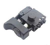 Electric Drill Speed Control Switch, Power Tool Speed Regulator Replacement, Plastic Trigger for 321632 D10VH D10VC2 DV16V FDV16VB2, Compatible with