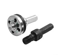 Electric Drill to Angle Grinder Adapter, 10mm Shank Steel Connecting Rod for Corded/Cordless Drills, Grinding/Polishing/Cutting Conversion