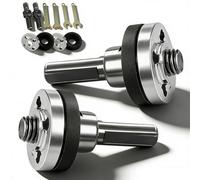 Electric Drill to Angle Grinder Adapter Set, Drill Conversion Connecting Rod Kit for 100mm Angle Grinder Attachments, Includes Flange Nuts, Spanner Wrench and Replacement Parts, Versatile Tool for Cut