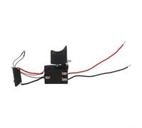 Electric Drill Trigger Switch with Dustproof Speed Control and Push Button for Cordless Power Tools Compatible with DC 7 2V to 24V Replacement Part
