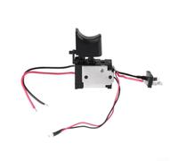 Electric Drill Trigger Switch with Speed Control Push Button 16A DC 7 2V 24V for Cordless Power Tools Replacement with Light
