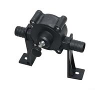 Electric Drill Water For Self Priming Fluid Transfer Portable Oil Suction For Garden Hose Attachment for Car Engine Oil Change Aquarium Water Exchange and Boat Bilge Drain Black