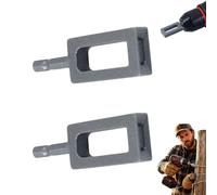 Electric Drill Wire Twisting Tool, Carbon Steel Wire Twister- for, 1 / 4inch Hexagon Handle Twisting Attachment for Gardening Household Task Quick Knotting