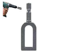Electric Drill Wire Twisting Tool, Multifunctional Iron Wire Twister for Drill with 1/4" Hex Shank, Professional Winding Tool & Twisting Sleeve for Fencing and Construction