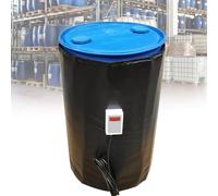 Electric Drum Heater for 110V/220V IBC Drum, Metal Oil Drum Heating Blanket, Automatic Temperature Control for 200L Drum, Efficient Oil Pail Heater Band
