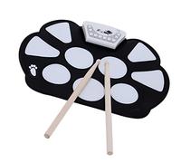Electric Drum Set, Electronic Practice with Headphone Jack for Kids, Beginner Percussion Instrument - Great Christmas & Birthday for Children