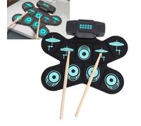 Electric Drum Set with 9 Drum Pads & Sustain Pedal & 2Pcs Drumsticks, Kids Electronic Drum Set with Headphone Jack & Speaker, Electric Drums Practice Pad for Kids Toddler Gifts