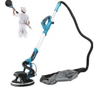 Electric Drywall Sander: Automatic Dust Collection, Shock-Resistant Pole, Ideal for Ceiling and Wall Sanding