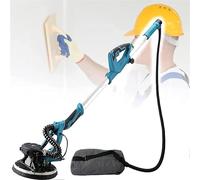 Electric Drywall Sander, Swivel Head Led Dry Wall Sander 1800W, Sanding Machine with Sanding Disks, Long Handle Wall Sanding Machine 5 Speed Regulation
