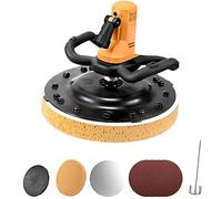 Electric Drywall Sander with Extendable Handle, LED Lights, Dust Collector, 6 Speeds, 1680W Power for Woodworking and Home Improvement