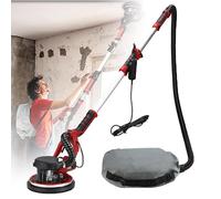 Electric Drywall Sander with Extendable Hose, 5/50/100PCS Sanding Discs, 6 Adjustable Speeds, Excellent Dust Removal for Ceilings