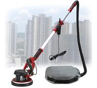 Electric Drywall Sander with Vacuum - 6 Adjustable Speeds, Dust Removal - Includes 100 Sanding Discs and Extendable Hose - Ultimate Tool for Professional Finish