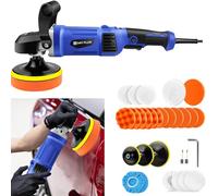 Electric Dual Action Polisher, 1400W Buffer Polisher, 6 Variable Speed, Electric Car Buffer Polisher Ideal for Car Detailing, Sanding, Polishing, Waxing