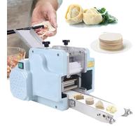 Electric Dumpling Skin Machine with 3 Molds, 8cm Wonton Wrapper Maker, Includes 3mm Pasta Maker, Perfect for Homemade Dumplings and Wrappers