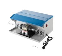 Electric Dust Collector with Light 500W Jewelry Rock Polishing Buffer Machine Benchtop 110