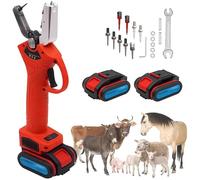 Electric Ear Tag Plier for Livestock - Fast Marking Tool, Reduces Pain, Time and Effort for Cattle, Sheep, Pigs, Goats, and More