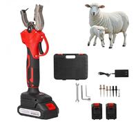 Electric Ear Tagger for Livestock - Cordless Cattle and Pig Tagging Tool with Removable Battery for Efficient Marking of Sheep and Cattle