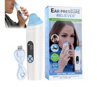 Electric Ear Unblocker - Fast Acting Eustachius, Tube Pressure Relieving Suction Device, Compact Rechargeable, Unclogging Aid | Hearing Support Swimming Snorkeling Travel Airplane Comforth