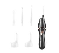 Electric Ear Wax Picker, Ear Picking Tool with Light Portable Low Noise Earwax Cleaning Tool USB Electric Luminous Spoon Set, for Adults Hygiene