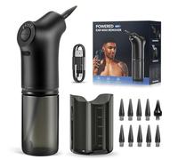 Electric Ear Wax Removal Kit Upgraded Ear Cleaner with 360° Irrigation & Dual Nozzle Ear Wax Removal Kit with 4 Pressure Modes & 2000mAh Battery Home Ear Cleaning for Adults & Kids