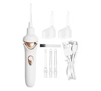 Electric Ear Wax Removal, USB Earhole Wax Remover, Safe Effective Cleaning Tool with Soft Tips and Camera, Rechargeable Earwax Washer for Adults, Teenagers, Children, Home Use