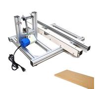 Electric Edge Trimming Machine, Detachable with Adjustable Angle Guard, 350W Portable Trimmer for Wood, Beams, and DIY Projects