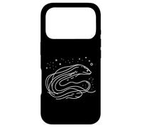 Electric Eel Line Art Fish Lover Case for iPhone 17 Pro