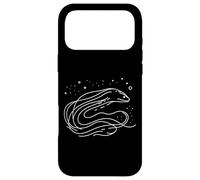 Electric Eel Line Art Fish Lover Case for iPhone 17 Pro Max