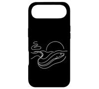 Electric Eel Line Art Fish Lover Case for iPhone Air