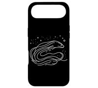 Electric Eel Line Art Fish Lover Case for iPhone Air