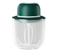 Electric Egg Beater Wireless Automatic Milk Foam Maker with 1000mL Sealed Container Stand Mixer Kitchen Whisking for Baking Cooking Sauces Coffee Low-Noise Portable One-Key Control