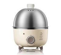 Electric Egg Boiler and Steamer - Automatic Multicooker for Hard Boiled Eggs and Egg Custard with Timer