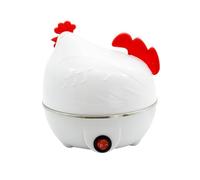 Electric Egg Boiler for 7 Eggs, Egg Boilers, Stainless Steel Egg Cooker for Hard, Soft, and Medium Boiled Eggs, Healthy and Efficient Egg Steamer, Easy-to-Use Egg Maker Machine (B)