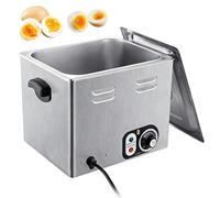 Electric Egg Boiler with 60 Egg Capacity, Temperature Control 30-110℃, Even Heating, Automatic Stainless Steel Cooker for Restaurants and Commercial Use