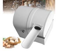 Electric Egg Cleaner with Maintenance-Free Metal-Silk Brush, Automatic Washing Machine for Fresh Chicken and Duck Eggs, 180W Pure Copper Motor, Heavy-Duty Tool for Ranch