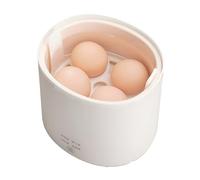 Electric Egg Cooker, Egg Steamer with Holder and Ceramic Bowl, 5 Reservation Modes for Soft, Medium, Hard Boiled Eggs and Onsen Tamago