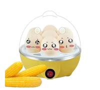 Electric Egg Cooker - Rapid Hard Boiled Egg Maker with 2 Layers, Auto Shut Off, Steams Vegetables and Dumplings