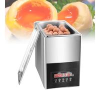 Electric Egg Cooker with Digital Display, 0-99 Min Timer, Automatic Soft-Boiled Machine, Stainless Steel for 50 Eggs, Easy to Use and Clean