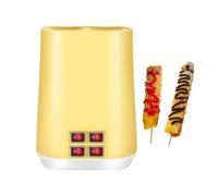 Electric Egg Roll Maker, 400W 4 Holes Automatic Egg Boiler with 4 Independent Switch, 360° Even Heating, Egg Rolls in 6 Minutes, Non Stick Sausage & Hot Dog Roll Cooker for Quick Home Meals
