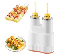 Electric Egg Roll Maker, Non-Stick Cooking Tool for Quick 6-Minute Cooking, Includes Bamboo Sticks & Cleaning Tools, Automatic Omelette Machine