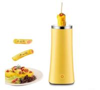 Electric Egg Rolls Maker, Non-stick Automatic Egg Sausage Machine Portable Breakfast Maker Omelette Cooking Tool, Easy To Use(B)