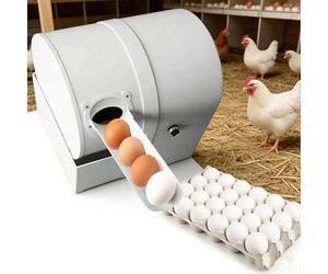 Electric Egg Washing Machine, Automatic Egg Cleaner with Pure Copper Motor, 2300 Pcs/H for Home & Commercial Use - Efficient Egg Washer for Chicken, Duck & Goose Eggs