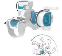 Electric Elbow Joint Rehabilitation Device, Arm Flexion Extension Trainer with Angle Plate, -5° to 150° Range, 3 Speed Settings, Hollow Design for Stroke Recovery